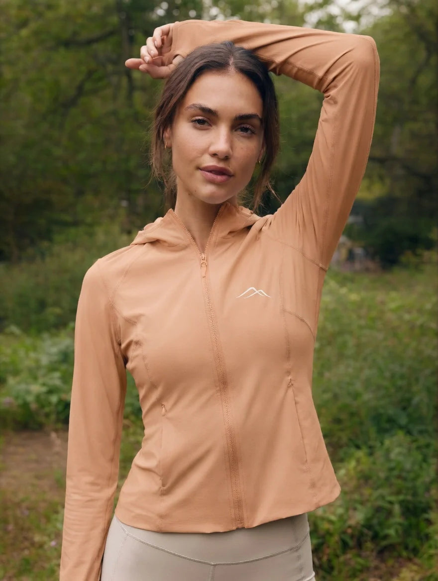 Jacket Dune Manui — corta vento tom dune